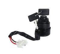 HUIOP Interrupteur e Contact Et Clés,Remplacement pour Yamaha Golf Cart Ignition Key Switch &Keys Gas Or Electric G11 G16 G21 96-04 Jn8-82510-09