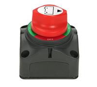 HUIOP Interrupteur De Déconnexion D'Isolement De Batterie De Voiture,12V / 24V Double Sélecteur De Batterie 300A Commutateur Principal De Batterie 4 Sélecteur De Commutateur De Position pour Bateau