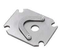 HUIOP Jeu de Plaques de Valve pour Compresseur D'air, Pièce Métallique de Remplacement 3/8 Pouces 48x72 Mm 1P2.5P3P4P, Conçu pour l'efficacité, Robuste et Facile à Installer, Fonte de