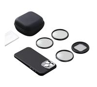 HUIOP Kit de filtres pour lentilles de téléphone 67 mm comprenant filtre CPL + filtre astral + filtre anti-brouillard noir + anneau adaptateur magnétique de 67 mm + étui de rechange pour 15 Pro Max