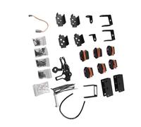 HUIOP Kit de Griffes Mécaniques de Bras de Robot 6DOF, Pièces de Robot Industriel avec 6 Servomoteurs pour l'enseignement Universitaire et la Production de Bricolage, adapté au