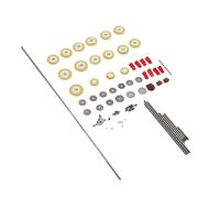 HUIOP Kit de Réparation de Flûte avec Ensemble D'outils D'entretien, Tampons de Réparation de Flûte DIY, Pièces D'instruments de Musique, Matériau Métallique, Pratique, Portable,