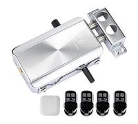 HUIOP Kit de verrouillage de porte WiFi Smart Home/SmartLife Télécommande Entrée sans clé Verrou électronique Smart Wireless Anti-vol Deadbolt Access Control System for Home Hotel Apartment,applicat