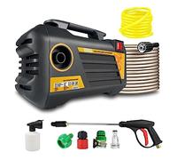 HUIOP Lave-linge de voiture haute pression pour la maison, machine de nettoyage de véhicule portable, outil de lavage en mousse pour voiture avec accessoires complets