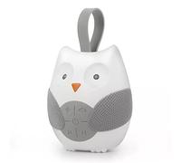 HUIOP Machine à Bruit Blanc,Portable Hibou Blanc Bruit Machine Bébé Sucette avec 10 Chansons de Musique Légère 2 Sons Naturels 2 Berceuses Sangle en Silicone pour Nourrissons Tout-Petits