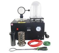 HUIOP Machine de coulée Machine de coulée de 2 kg pour joui Raffinage à Haute Température Machine de coulée sous vide Multifonction Équipement de coulée de moule de coulée de