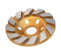 HUIOP Meule Diamantée 100mm, Disque à Faible Résistance au Meulage pour Outil en Béton et Granit (grosse bosse)