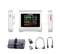 HUIOP Microphone sans fil Système de microphone sans fil G3 2,4 G avec récepteur double canal + 2 émetteurs Microphones avec clip Max. 250 m Portée effective 8 G Mémoire à bord Reducc