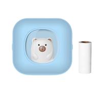 HUIOP Mini imprimante photo instantanée thermique de poche, machine à étiquettes, connexion sans fil BT, compatible avec les applications Android ou iOS, compatible avec