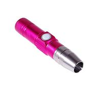 HUIOP Mini Lampes de Poche Portables pour Sèche-Ongles, avec Chargement USB, Opération Facile à un Bouton et Conception Antidérapante pour le Séchage du Gel des Ongles (Rouge)