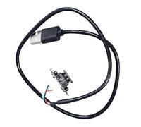 HUIOP Module de Caméra 2 MP, Haute Résolution avec 72 Degrés sans Distorsion, Mise au Point Manuelle, Caméra Filaire USB pour Ordinateur Portable, Lumière de Mise au Point Manuelle