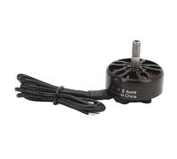 HUIOP Moteur sans Balais, Haute Torsion, Bonne Dissipation de la Chaleur, pour Quadrirotor FPV, Moteur D'avion RC en Alliage D'aluminium, Noir (1500KV)