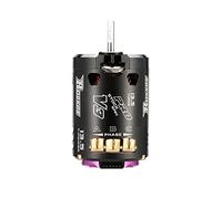 HUIOP Moteur sans Brosse de Voiture 1/10 RC, Surpass Hobby Rocket V3 540 13.5T Sensored Brushless Spec Moteur Noir pour 1/10 RC Racing Car Truck,Moteur à détection 540