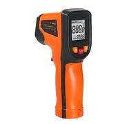HUIOP NJTY Thermomètre infrarouge sans contact avec pistolet de température numérique -50 °C ~ 600 °C (-58 ℉ ~ 1002 ℉) avec fonction d'émissivité Thermomètre IR pour industriel, cuisine, automobile,