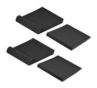 HUIOP Paquet de 2 Coussinets en Mousse Acoustique d'isolation de Haut-Parleur de Moniteur de Studio Max. Zone utilisable de 9,6'' * 7,7'',isolotion de Monitoring