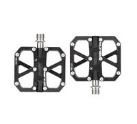 HUIOP Pédale en fibre de carbone pour vélo, axe en alliage, pédale de vélo de route, pédale antidérapante à 3 roulements