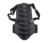 HUIOP Protecteur de dos de moto, coussinet arrière de protection EVA épais amovible pour moto, VTT, patinage, ski, protection dorsale de moto
