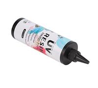 HUIOP Résine UV de Couleur Transparente, Colle de Moulage Transparente sans Marquage pour Décorations Artisanales, Bricolage Fait à la Main (500g)