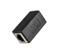 HUIOP RJ45 Coupleur en Ligne Coupleur Cat 5 / Cat 6 / Cat 7 LAN Ethernet Câble Extender Adaptateur Connecteur Femelle à Femelle Fiche Modulaire Droite,Adaptateur réseau