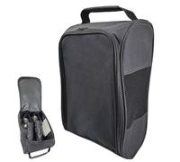 HUIOP Sac à Chaussures de Golf en Tissu Oxford, Sac de Rangement Respirant pour Baskets de Golf à Fermeture éclair,Golf Shoe Bag