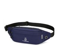 HUIOP Sac banane imperméable en tissu Oxford avec connecteur pour écouteurs pour course et randonnée