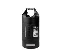 HUIOP Sac étanche étanche Sac seau de grande capacité de 10/20 litres avec bretelles Sac à dos léger pour rafting, natation, kayak, camping