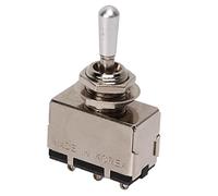 HUIOP Sélecteur de Micros pour Guitare électrique en Métal, Potentiomètre scellé à 3 Positions, Accessoire pour Instrument, Léger et Compact, Installation Facile, Son sans Perte