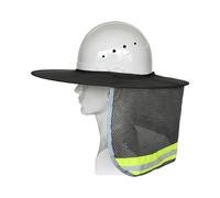 HUIOP Sty Helmet Brim Le Bord du Casque de ION Solaire Convient au Casque de ION Solaire de sécurité réfléchissant pour Les Chers de Construction Installation extérieure