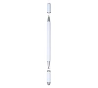 HUIOP Stylet passif universel tactile sensible écriture douce compatible avec systèmes Android iOS Blanc