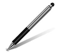 HUIOP Stylet Stylet Universel Écran Tactile Stylo Double Tête Capacitif Stylo Portable Durable Capacitif pour Téléphone/Tablette Gris,Universel