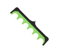 HUIOP Support de Support de Dosette d'alimentation, Pratique, Compact et Souple, pour Canne à Pêche, pour Les âges, en Plastique + EVA (6 Trous)