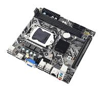 HUIOP SZMZ LGA 1155 Carte mère WiFi pour bureau à domicile Carte mère PCI-E 16X DDR3 16 Go 100 m Carte réseau 2.0 10 x USB 2.0 WIFI M.2 NVME VGA HDMI Compatible