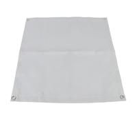 HUIOP Tapis de Sol de Protection pour Foyer, en Fibre Verre Enduit Silicone, Tapis Barbecue pour Camping en Plein Air, Poêle, 24,4x24,4 Pouces