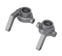 HUIOP Tasse de Direction RC en Alliage D'aluminium, Blocs de Réduction des Vibrations pour Véhicule Tout-Terrain ZD Racing DBX 10 1/10, Paquet 2 (Couleur Ti)