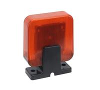 HUIOP Témoin Lumineux,LED Clignotant Voyant d'avertissement 12-265V AC/DC Lampe d'alarme pour Porte de Garage extérieur Mural LED Signal Lumineux d'alarme