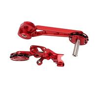 HUIOP Tendeur de Chaîne de Vélo à 7 Vitesses, en Alliage D'aluminium, Conception Durable Usinée CNC pour Volant D'inertie P Line11 30T, 2 Unités (Rouge)