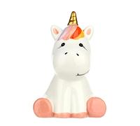 HUIOP Tirelire Licorne,Unicorne Tirelire en céramique Tirelire Dessin animé Unicorne ameublement Artisanat Famille Cadeaux Souvenir
