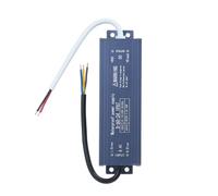 HUIOP Transformateur de tension, IP67 étanche LED contrôleur interrupteur alimentation transformateur adaptateur AC 110 V-240 V à DC 24 V 60 W Sortie de tension constante pour bande lumineuse LED