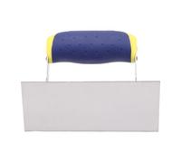 HUIOP Truelle d'angle Durable en Acier Inoxydable, Conception Précise pour Angles Personnalisés | 1 X Truelle d'angle en Béton pour Bordures Ciment et Finition