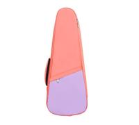 HUIOP Ukulélé de 23 pouces Ukulélé Ukulélé Uke Bag Sac à dos style simple rembourré épais en coton durable avec bandoulière réglable pour ukulélé guitare petite poche réglable