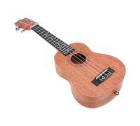 HUIOP Ukulele - Ensemble D'instruments en Bois Massif de 21 Pouces, avec Sangle D'accordeur, Capodastres, Sac Portable pour Débutants, Enfants et Adultes