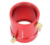 HUIOP Veste de Refroidissement à Eau RC, Dissipateur Thermique en Alliage D'aluminium, Pièce Métallique pour Modèle de Bateau RC, Veste Refroidissement Moteur sans Balais (40MM)