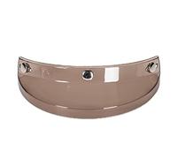 HUIOP Visière à 3 Boutons-Pression,Pare-Vent Universel pour Casque de Moto à 3 Boutons-Pression Rabattable vers Le Haut