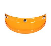 HUIOP Visière à 3 Boutons-Pression,Pare-Vent Universel pour Casque de Moto à 3 Boutons-Pression Rabattable vers Le Haut