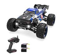 HUIOP Voiture télécommandée 1/16 2,4 GHz haute vitesse 40 km/h tout-terrain 4 WD pleine échelle voiture de course d'escalade cadeaux pour adultes 2 batteries 4WD Remote C