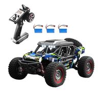 HUIOP Voiture télécommandée 2,4 GHz haute vitesse 70 km/h tout-terrain 1/16 camion télécommandé sans balais à pleine échelle voiture tout-terrain véhicule 4WD cadeaux pour adultes avec 3,Co