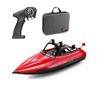 HUIOP WL917 RC Bateau 2.4GHz Télécommande Bateaux RC Jet Boat 16km/h RC Bateau Jouet Cadeau pour Enfants Adultes Garçons Sac De Rangement Paquet,Bateau à Grande Vitesse RC