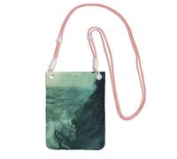 HUIopq The Sea Witch Sac à bandoulière pour femme et homme Motif sorcière de la mer Pour voyage, course à pied, randonnée, shopping, usage quotidien, rose, Taille unique
