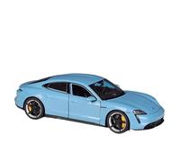 HUIPENPP Alloy Car Model Diecast Metal Model 1:24 for Porsche Taycan Turbo S Décoration(Green)