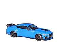 HUIPENPP Diecast Model Alloy Car Model 1:18 for Ford Mustang Shelby GT500 2020 Décoration(Blue1)